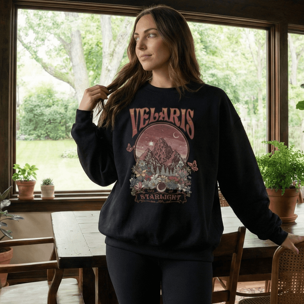 Velaris City of Starlight Sweatshirt – ACOTAR Inspired Fantasy Romance BookTok Merch
