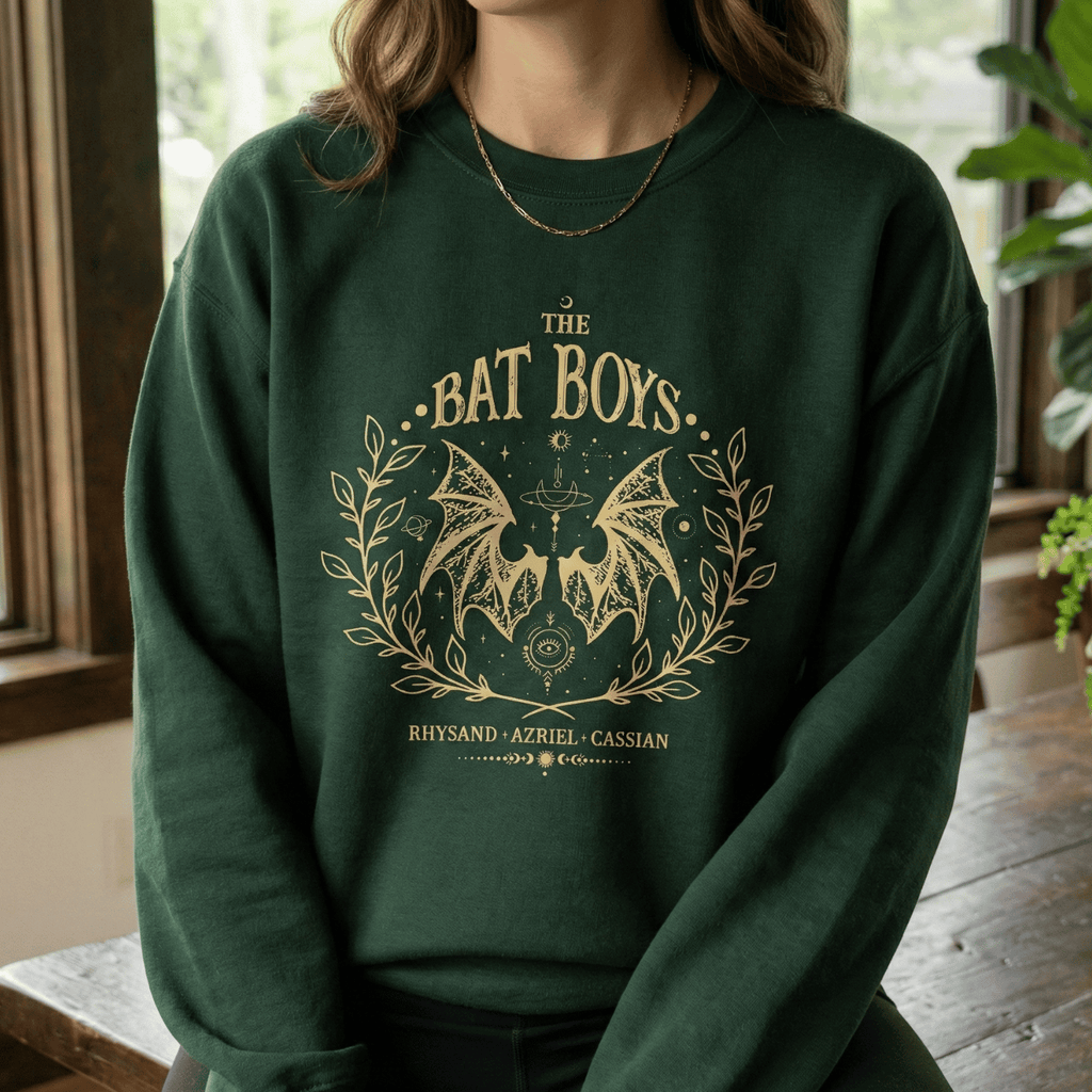 Night Court Bat Boys Sweatshirt – ACOTAR Inspired - Rhysand Azriel Cassian