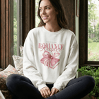 Romance Reader Sweatshirt – Book Club Girl Aesthetic Crewneck