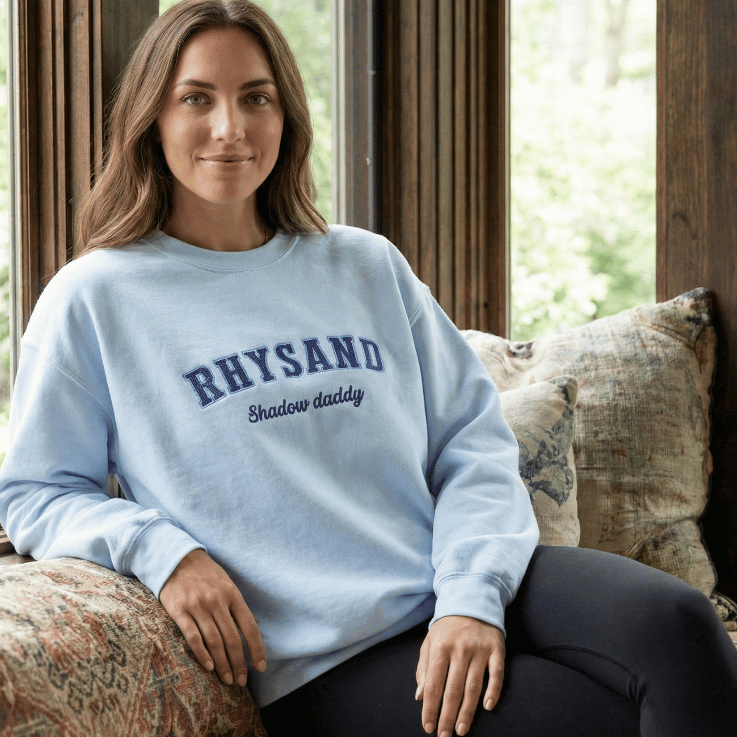 Rhysand Shadow Daddy Embroidered Sweatshirt – ACOTAR Fantasy Romance Merch