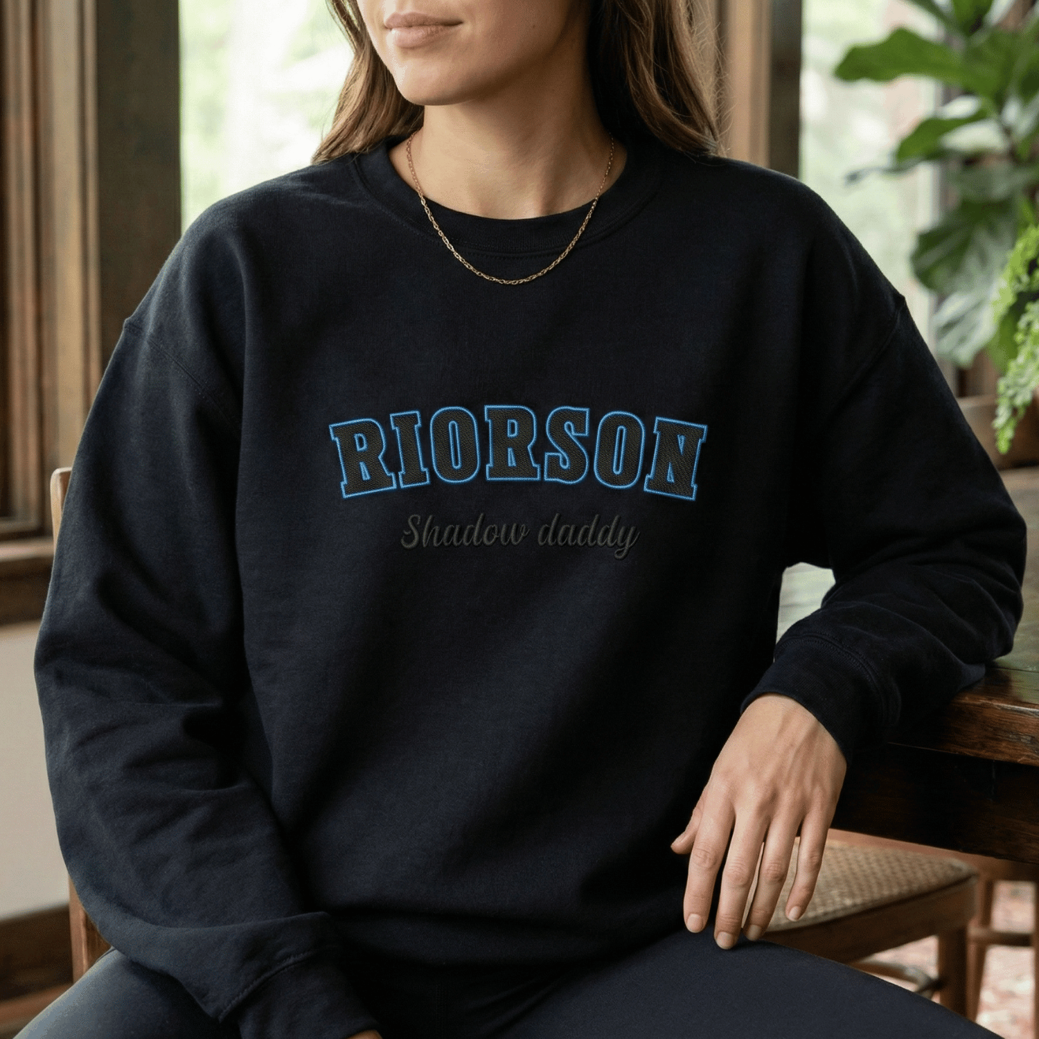 Xaden Riorson Shadow Daddy Sweatshirt – Fourth Wing Inspired Fantasy Romance Merch