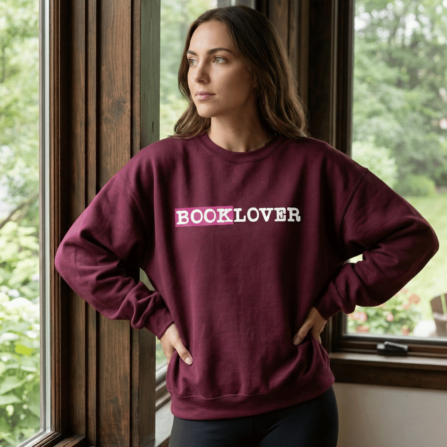 Book Lover Sweatshirt – BookTok Reader Statement Crewneck