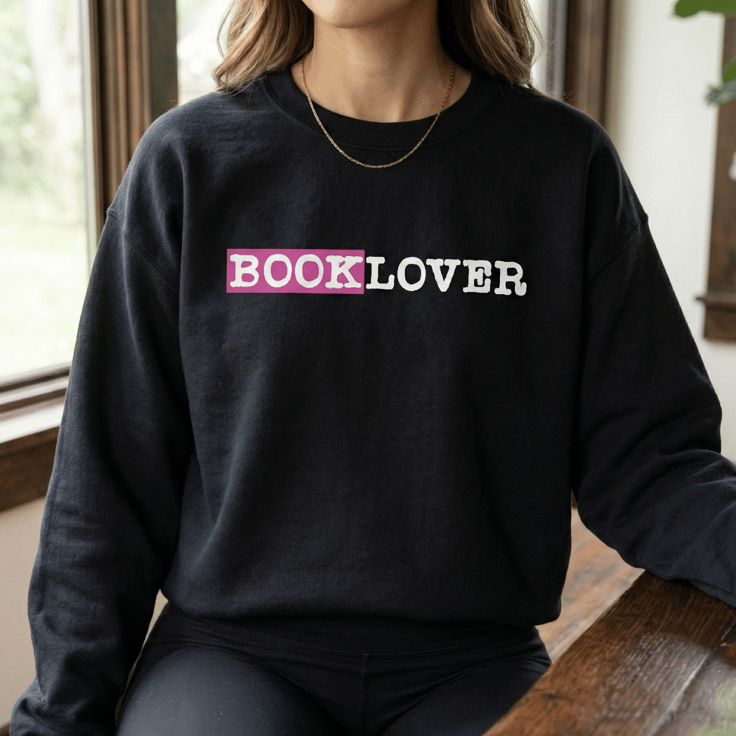 Book Lover Sweatshirt – BookTok Reader Statement Crewneck