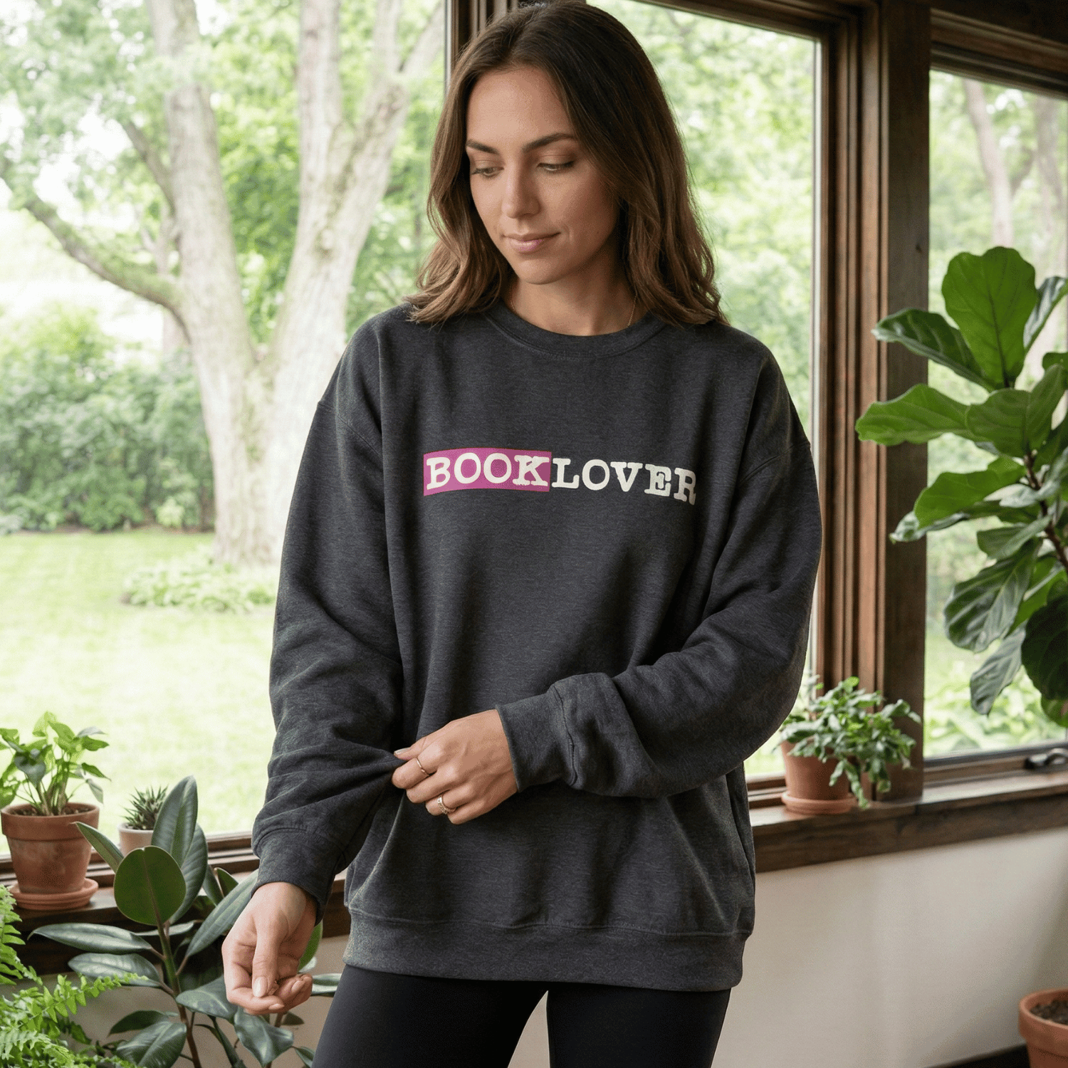 Book Lover Sweatshirt – BookTok Reader Statement Crewneck
