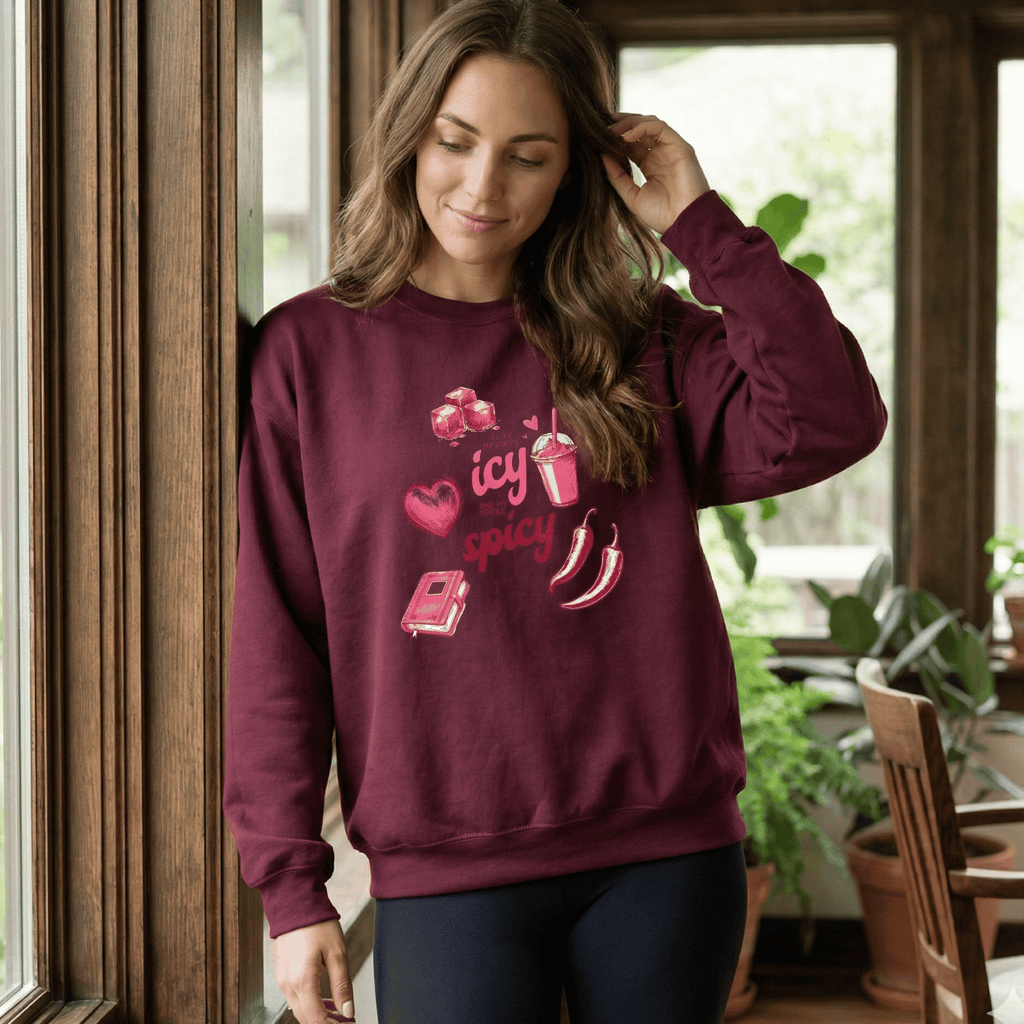 Spicy Romance Reader Sweatshirt – I Like My Books Spicy