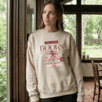 Book Club Sweatshirt – Through Books We Travel Through Time Reader Crewneck