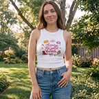 Chasing the Gold Buckle Tank Top - Flawless Cowboy Romance