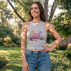 Chasing the Gold Buckle Tank Top - Flawless Cowboy Romance
