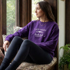 One More Chapter Embroidered Sweatshirt – Late Night Book Club