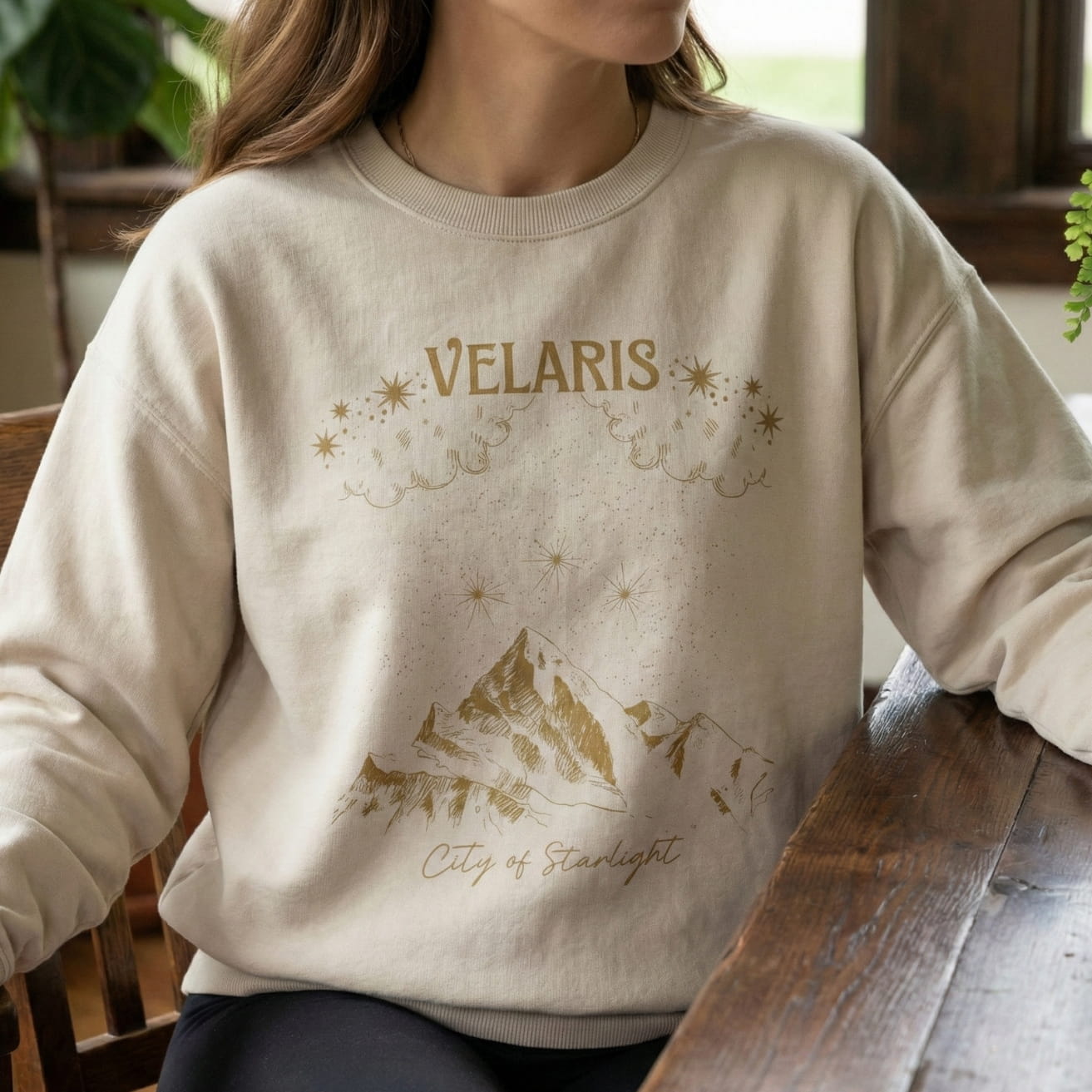 Velaris City of Starlight Sweatshirt – ACOTAR Fantasy Romance Inspired