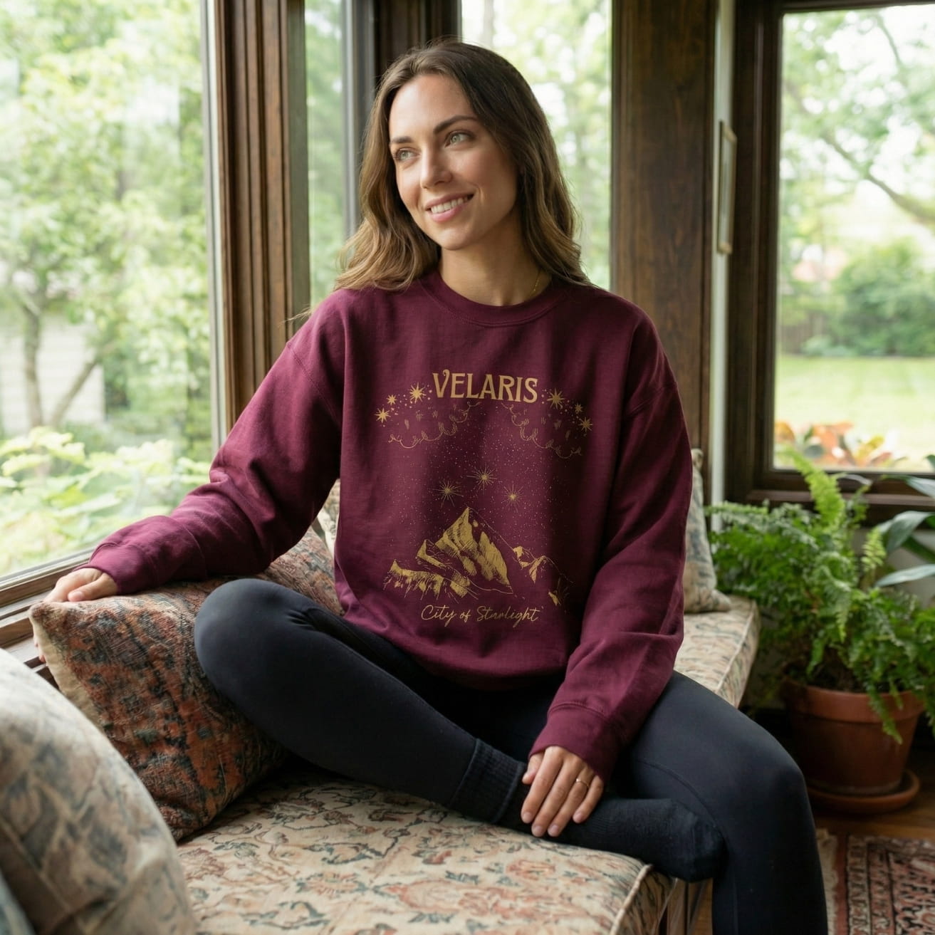 Velaris City of Starlight Sweatshirt – ACOTAR Fantasy Romance Inspired