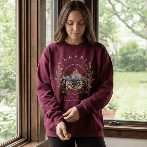 ACOTAR “To the Stars Who Listen” Inspired - Velaris Night Court Sweatshirt