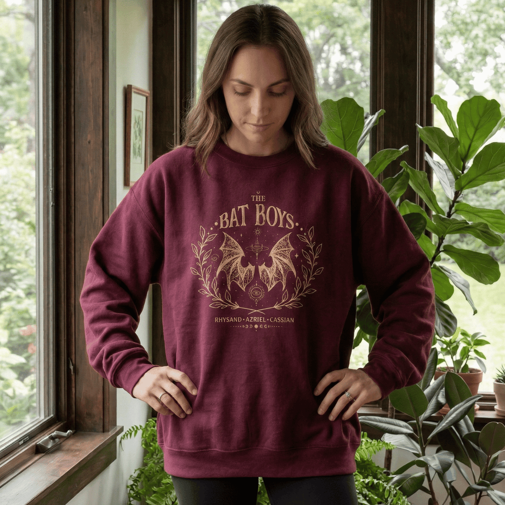 Night Court Bat Boys Sweatshirt – ACOTAR Inspired - Rhysand Azriel Cassian
