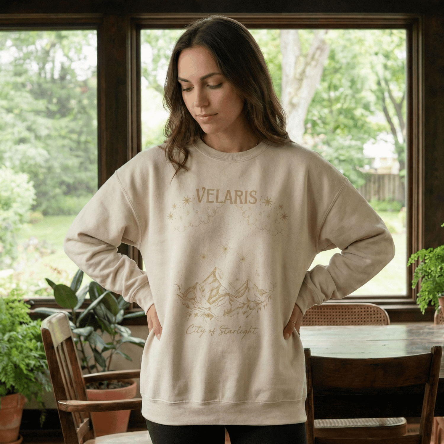 Velaris City of Starlight Sweatshirt – ACOTAR Fantasy Romance Inspired