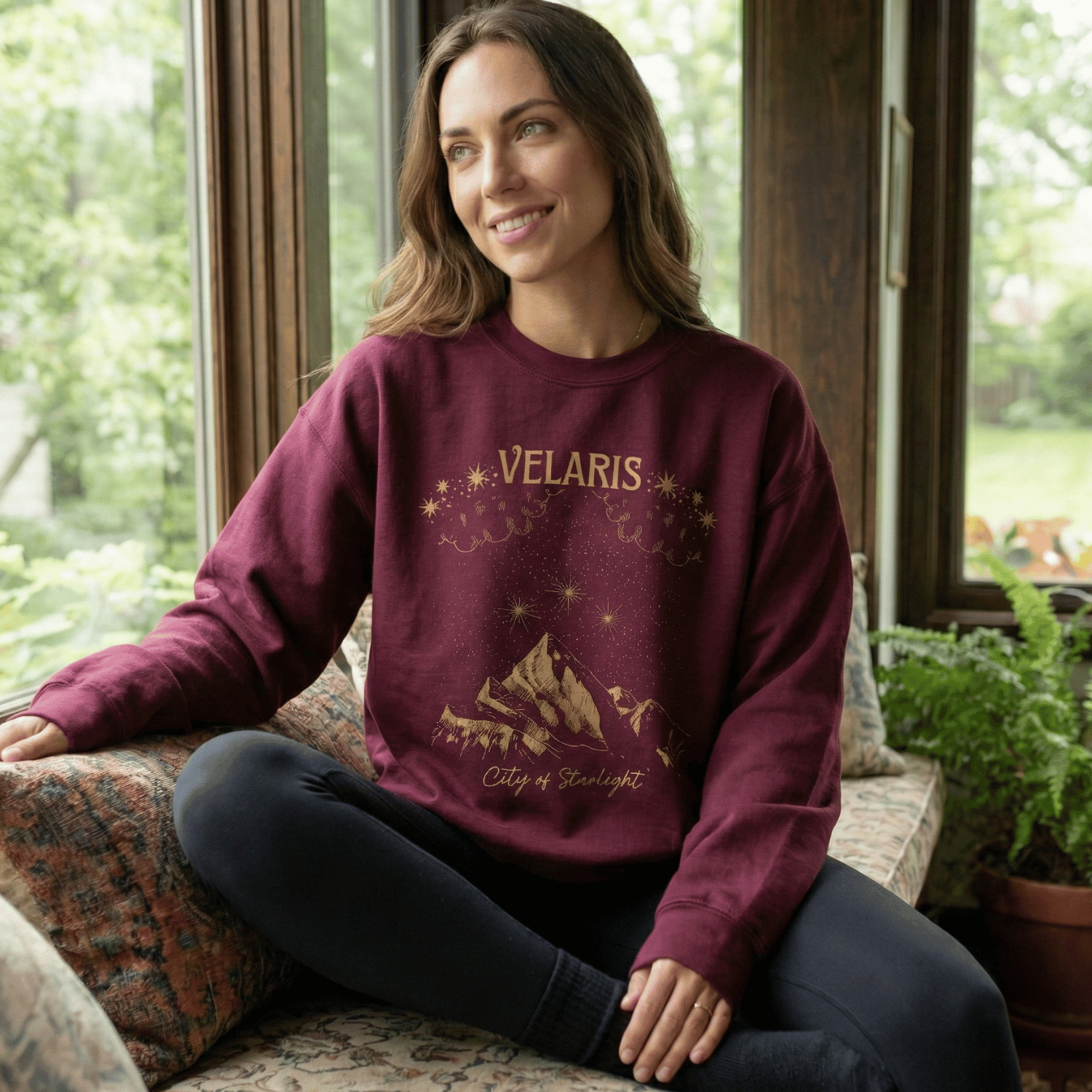 Velaris City of Starlight Sweatshirt – ACOTAR Fantasy Romance Inspired